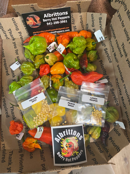 Mixed small flat rate box